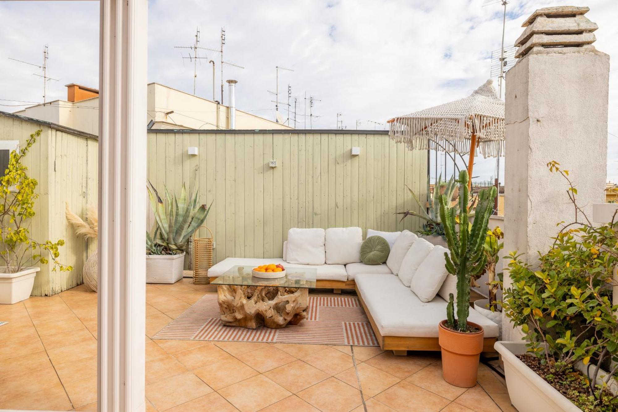 Aria Penthouse & Garden Apartment Rome Exterior photo