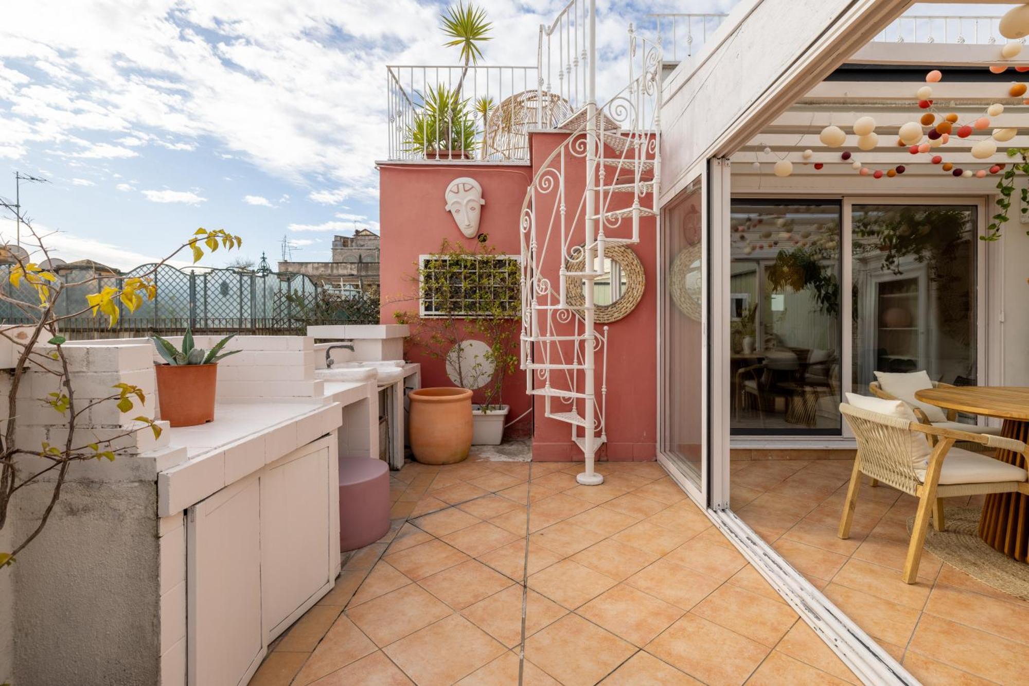 Aria Penthouse & Garden Apartment Rome Exterior photo